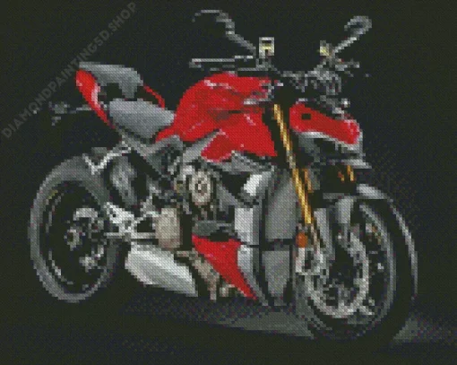 Motorcycle Engine Diamond Painting