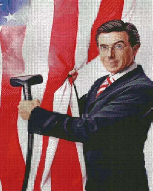Stephen Colbert Diamond Painting
