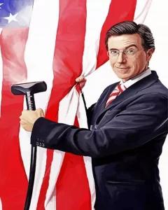 Stephen Colbert Diamond Painting