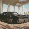 The Batmobile Car Diamond Painting