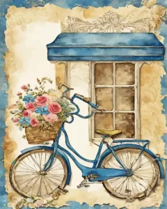 Vintage Bike Diamond Painting