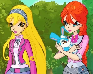 Cute Bloom And Stella Diamond Painting