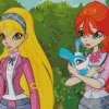 Cute Bloom And Stella Diamond Painting