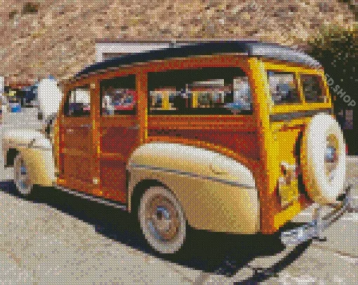 Morris Minor Diamond Painting