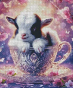 Aesthetic Cute Goat Diamond Painting