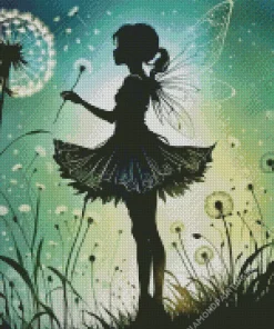 Fairy Silhouette Diamond Painting