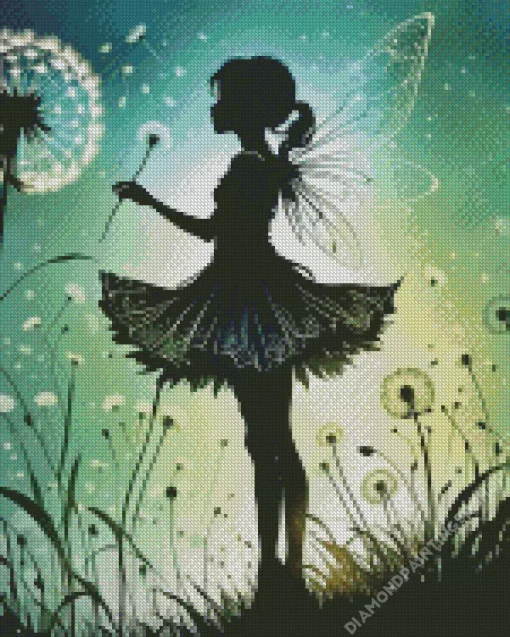 Fairy Silhouette Diamond Painting