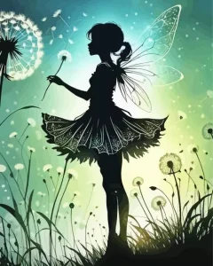 Fairy Silhouette Diamond Painting