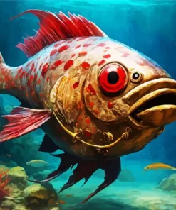 Fantasy Fish Diamond Painting