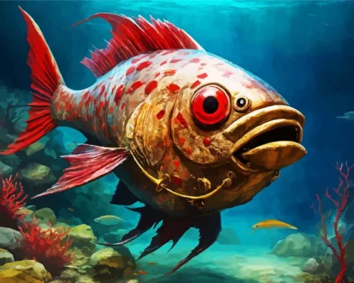 Fantasy Fish Diamond Painting