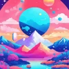 Fantasy Mountain Diamond Painting