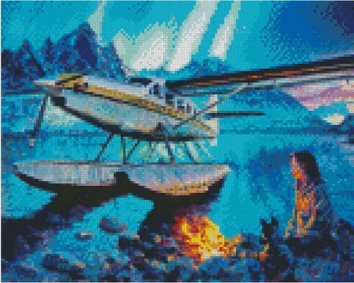 Fire And Ice Diamond Painting