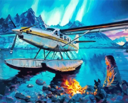 Fire And Ice Diamond Painting
