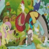 Fluttershy Husband Diamond Painting