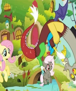 Fluttershy Husband Diamond Painting