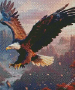 Flying Eagle Art Diamond Painting