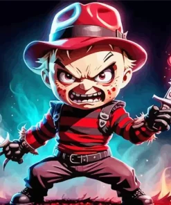 Freddy Krueger Diamond Painting