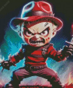 Freddy Krueger Diamond Painting