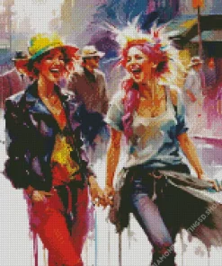 Aesthetic Friends Diamond Painting