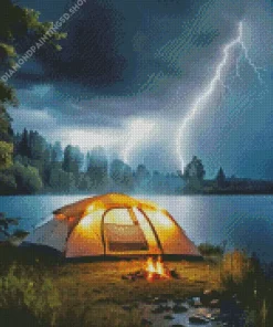 Aesthetic Thunderstorm Diamond Painting