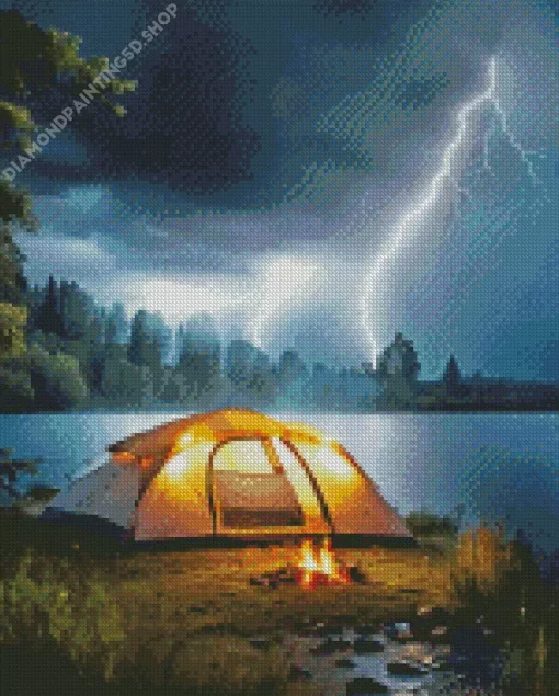 Aesthetic Thunderstorm Diamond Painting