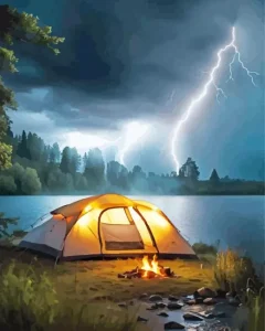Aesthetic Thunderstorm Diamond Painting