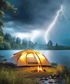 Aesthetic Thunderstorm Diamond Painting
