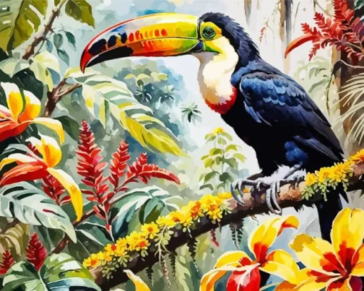 Toucan Art Diamond Painting