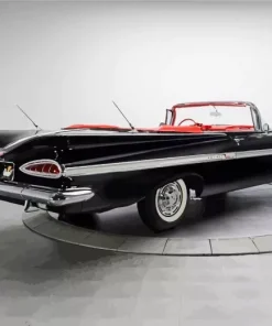 Black 1959 Impala Diamond Painting