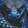 Blue Snake Diamond Painting