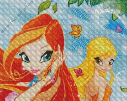 Bloom And Stella Diamond Painting