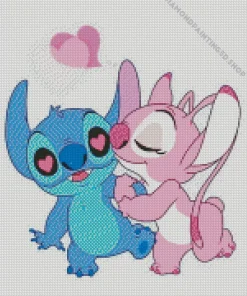 Stitch Couple Diamond Painting