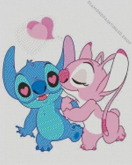Stitch Couple Diamond Painting