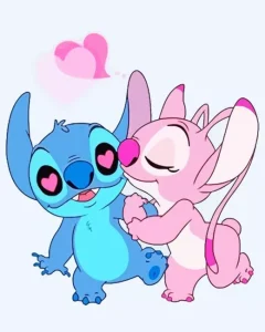 Stitch Couple Diamond Painting