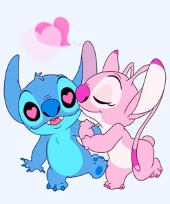 Stitch Couple Diamond Painting