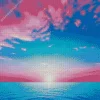 Sunset Sea Diamond Painting