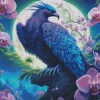Bird And Flowers Diamond Painting