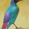 Purple Bird Diamond Painting
