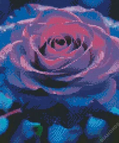 Purple Rose Diamond Painting