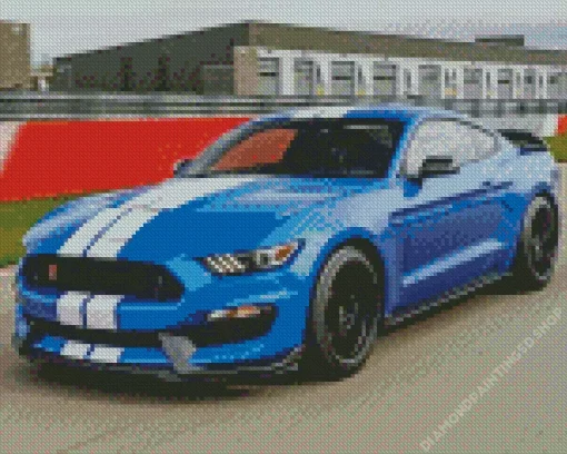 Mustang Car Diamond Painting