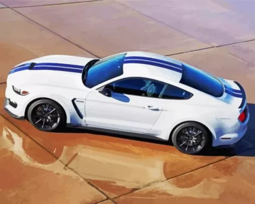 Mustang Sport Car Diamond Painting