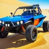 Blue Dune Buggy Diamond Painting
