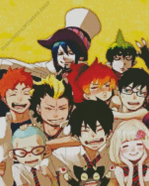 Blue Exorcist Anime Diamond Painting