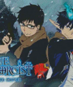 Blue Exorcist Poster Diamond Painting