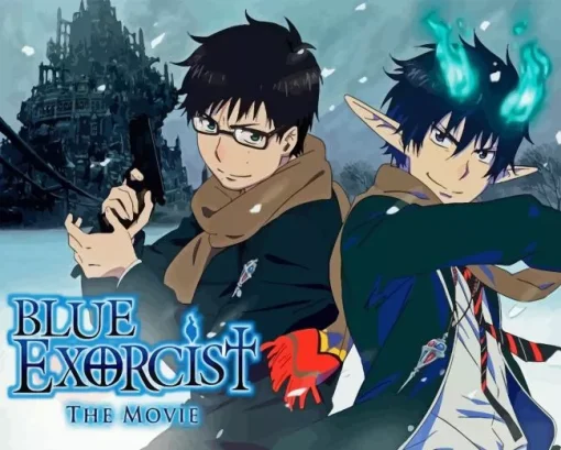 Blue Exorcist Poster Diamond Painting