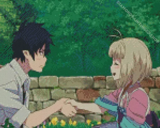 Rin And Shiemi Diamond Painting