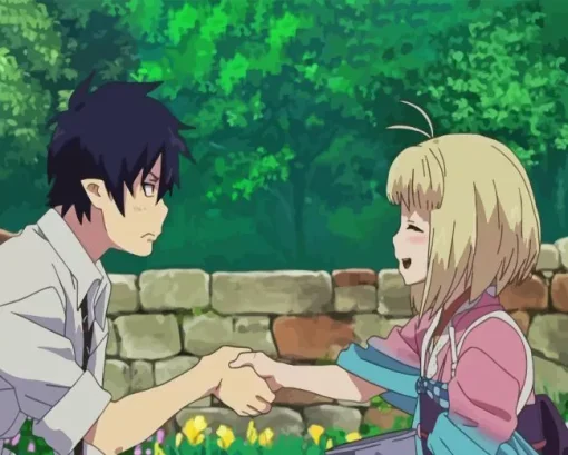 Rin And Shiemi Diamond Painting