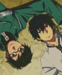 Rin And Yukio Diamond Painting