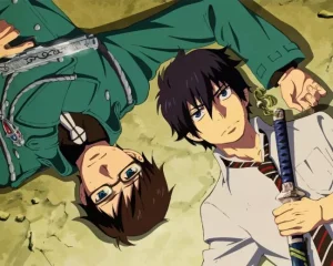 Rin And Yukio Diamond Painting