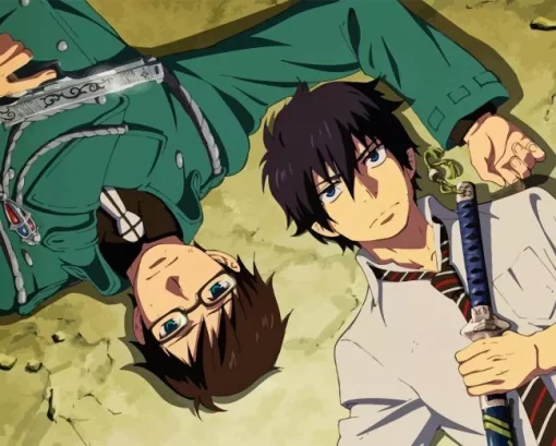 Rin And Yukio Diamond Painting